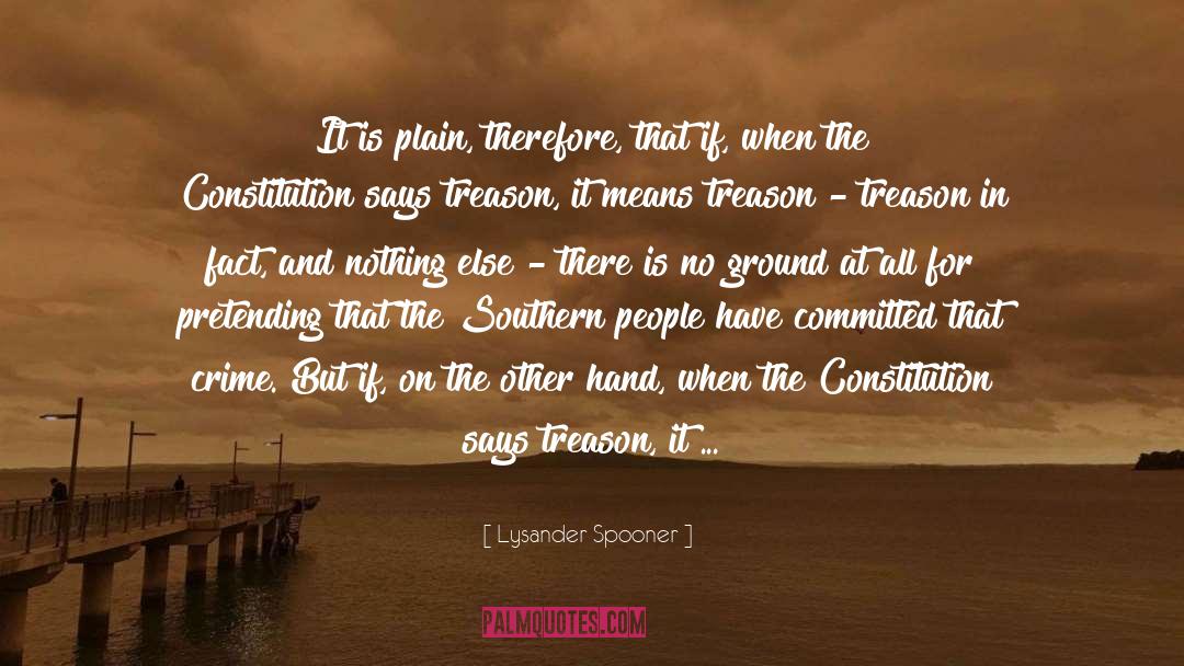 Free Government quotes by Lysander Spooner