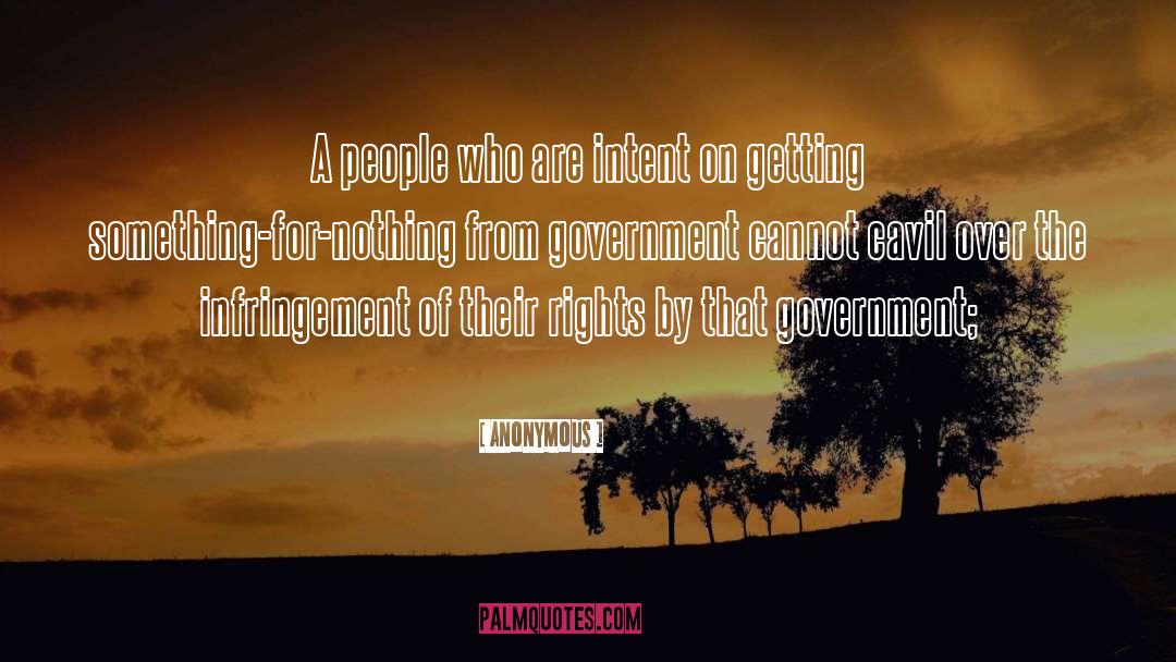 Free Government quotes by Anonymous