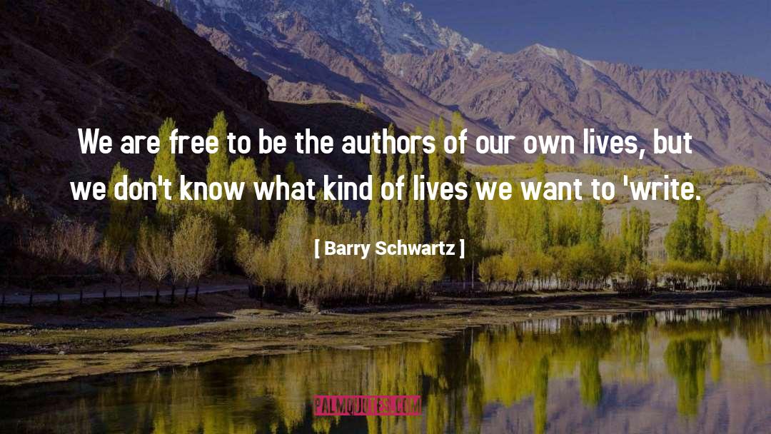 Free Inmate quotes by Barry Schwartz