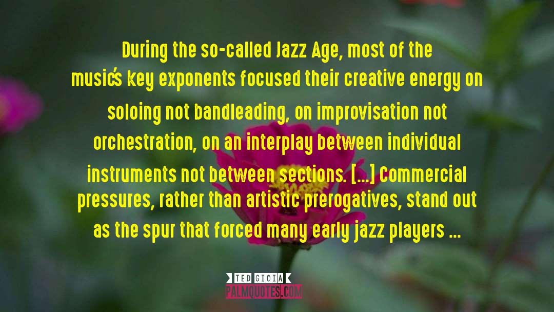 Free Jazz Improvisation quotes by Ted Gioia