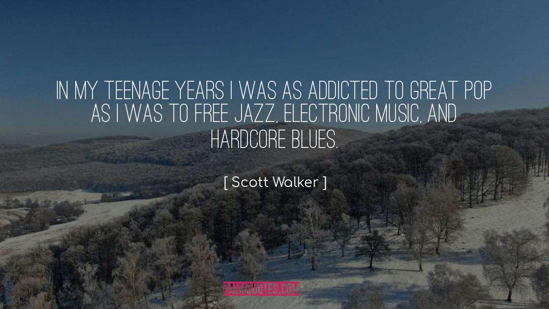 Free Jazz Improvisation quotes by Scott Walker