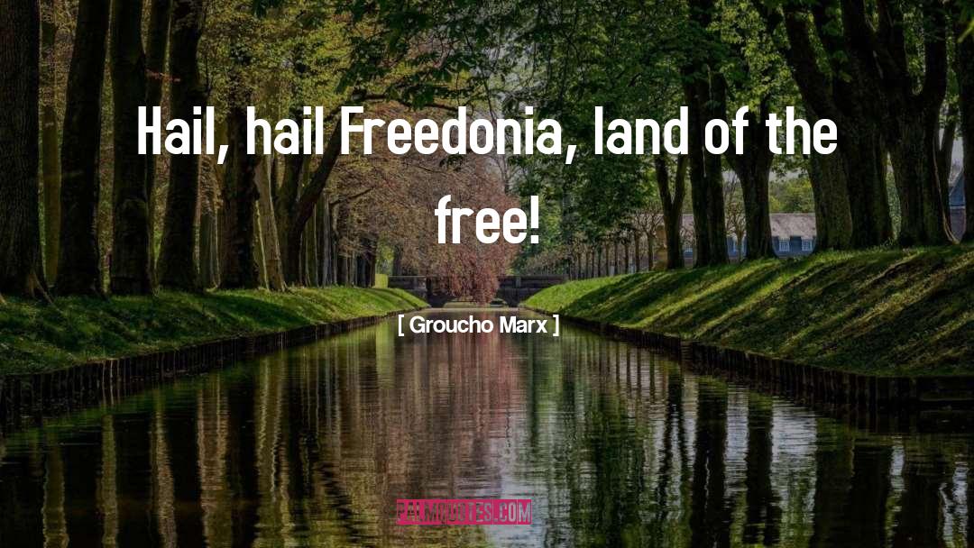 Free Lunch quotes by Groucho Marx