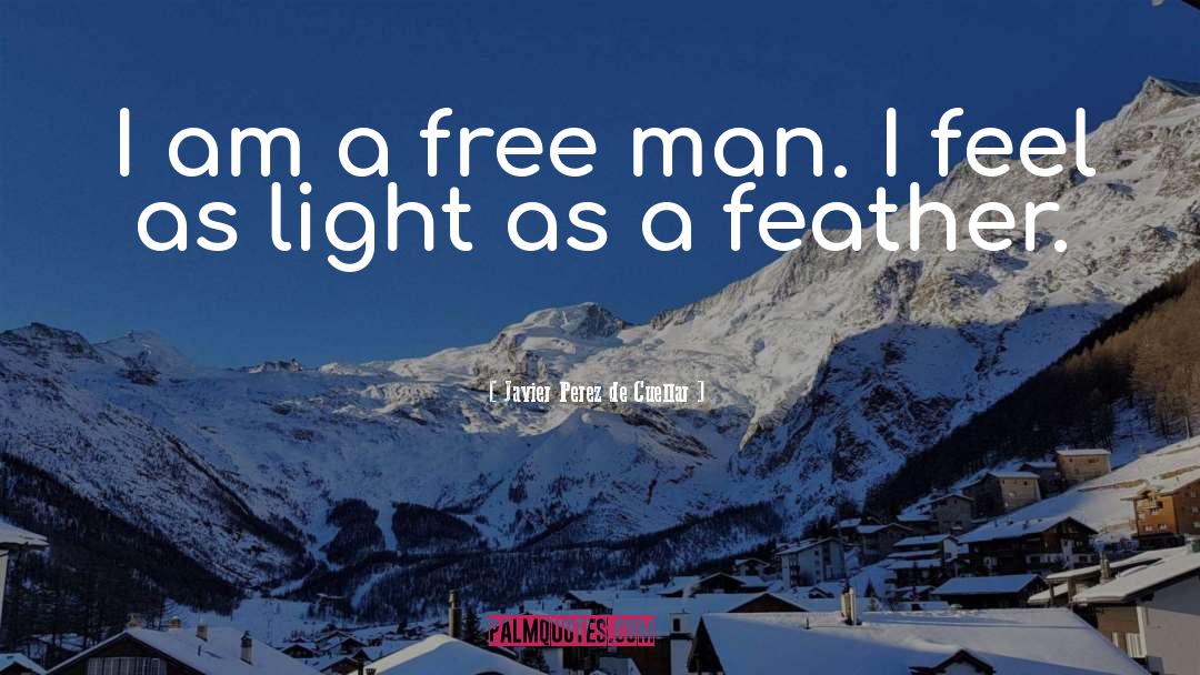 Free Man quotes by Javier Perez De Cuellar