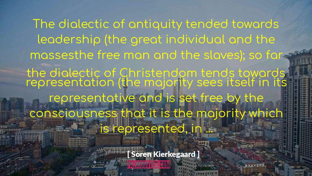 Free Man quotes by Soren Kierkegaard