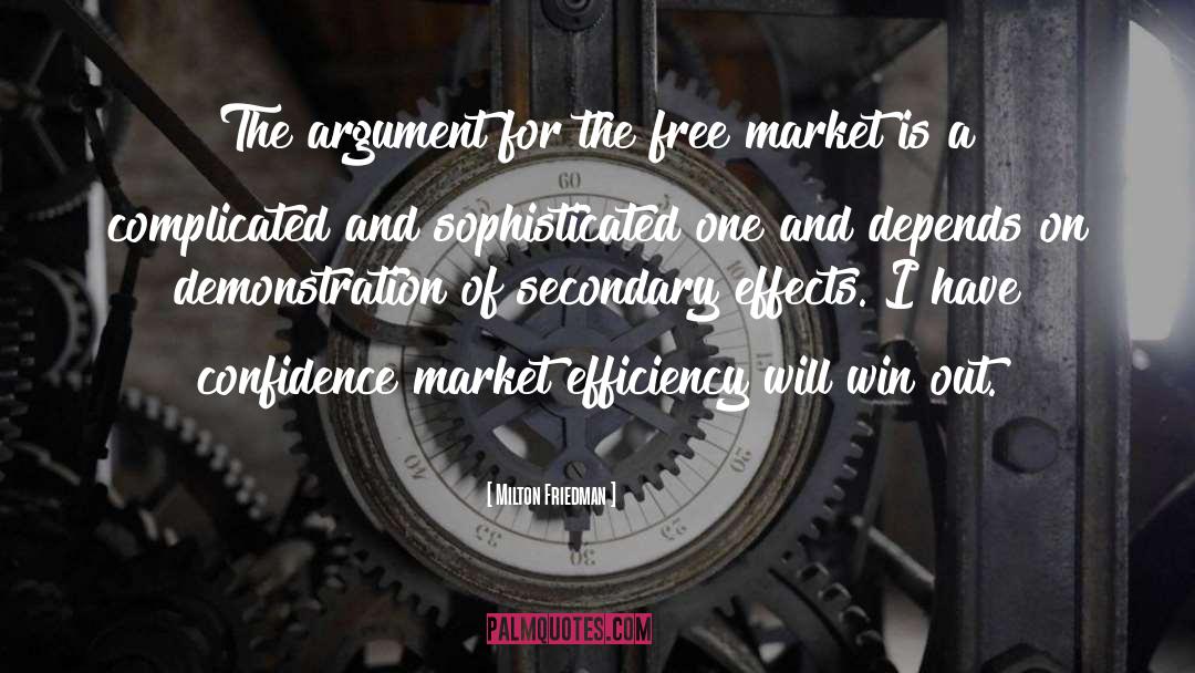 Free Market Ideology quotes by Milton Friedman