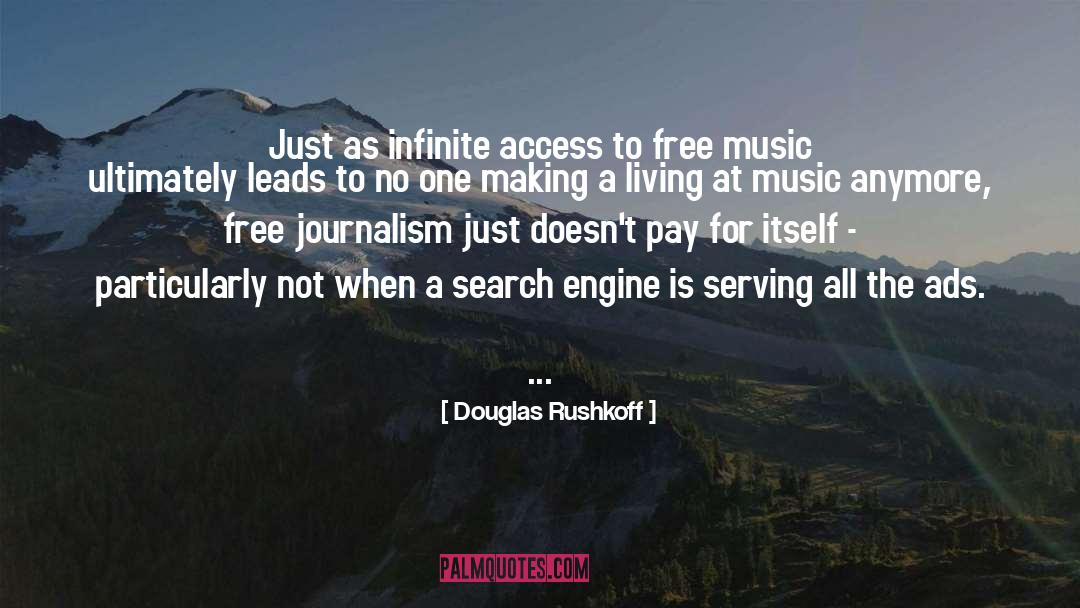 Free Music quotes by Douglas Rushkoff