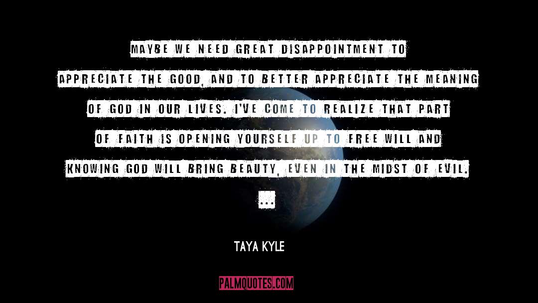 Free Of Insistence quotes by Taya Kyle