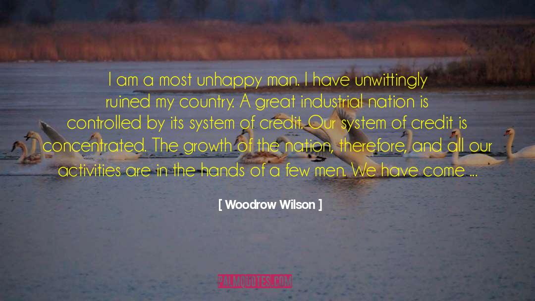 Free Range quotes by Woodrow Wilson