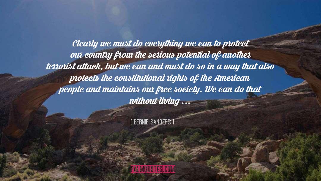 Free Society quotes by Bernie Sanders