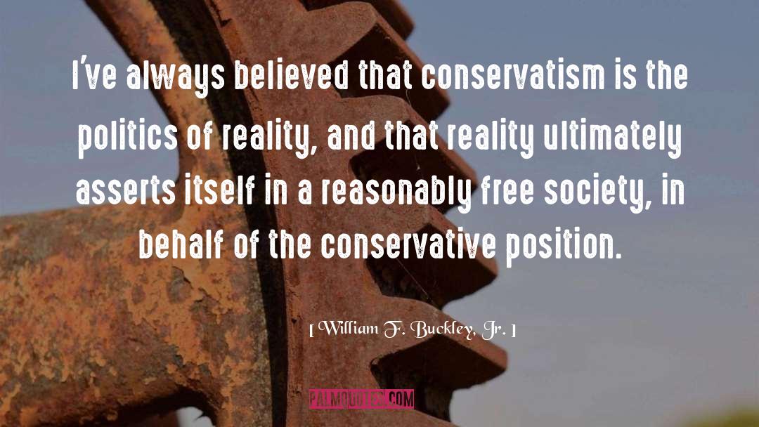 Free Society quotes by William F. Buckley, Jr.