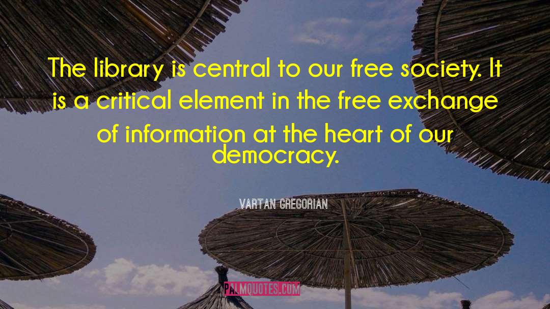 Free Society quotes by Vartan Gregorian