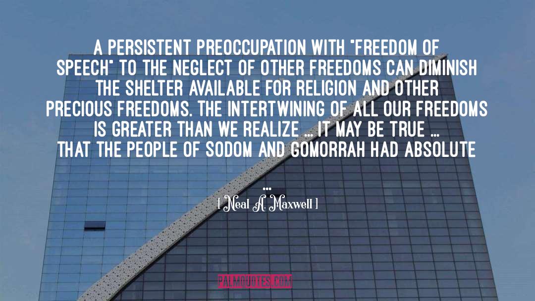 Free Speech quotes by Neal A. Maxwell