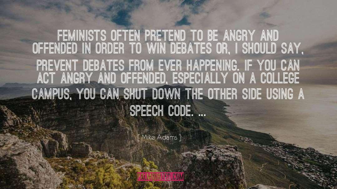Free Speech quotes by Mike Adams