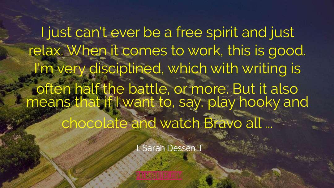 Free Spirit quotes by Sarah Dessen