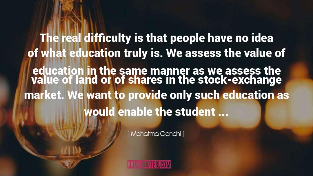 Free Stock Market Streaming quotes by Mahatma Gandhi
