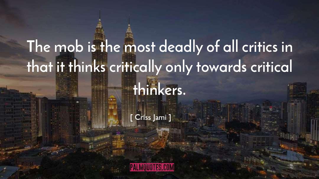 Free Thinker quotes by Criss Jami