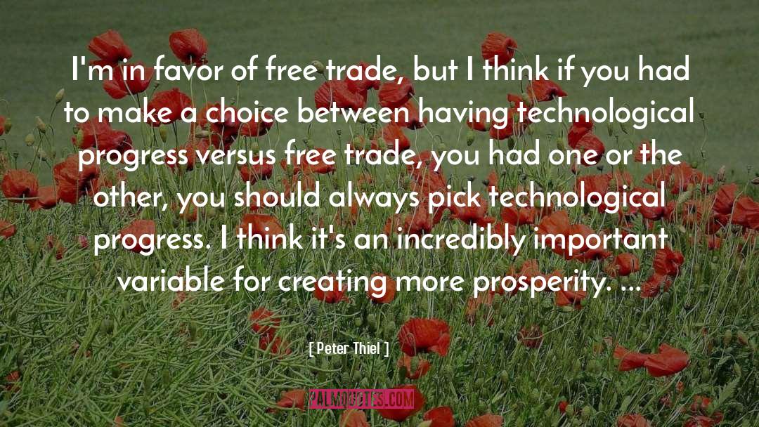 Free Trade quotes by Peter Thiel