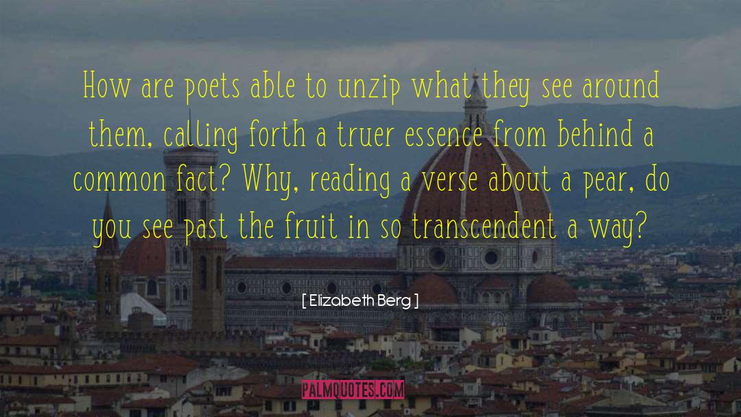 Free Verse Poetry quotes by Elizabeth Berg