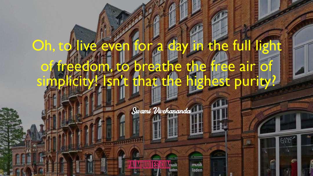 Free Verse quotes by Swami Vivekananda