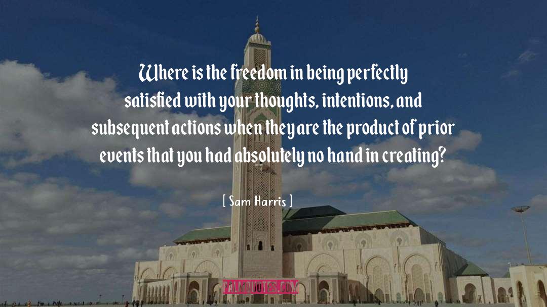 Free Will quotes by Sam Harris