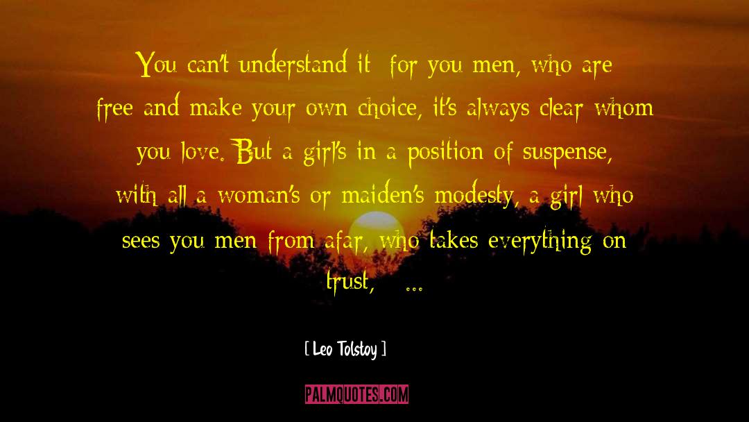 Free Woman quotes by Leo Tolstoy