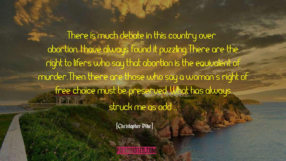Free Woman quotes by Christopher Pike