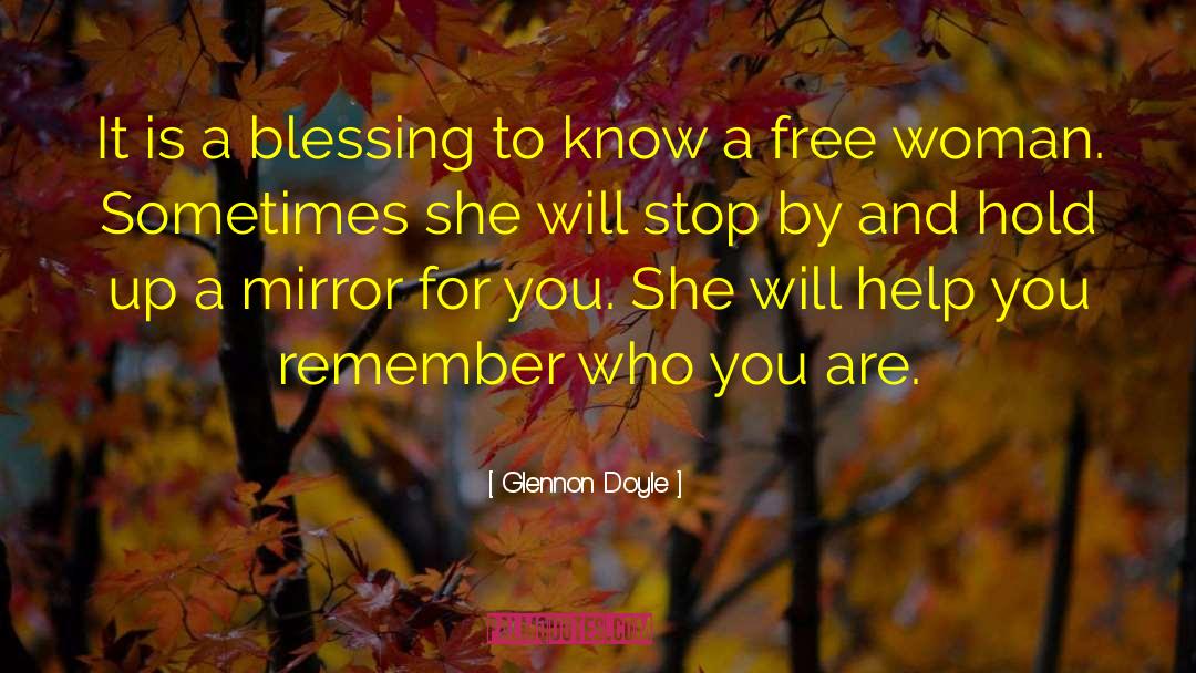Free Woman quotes by Glennon Doyle