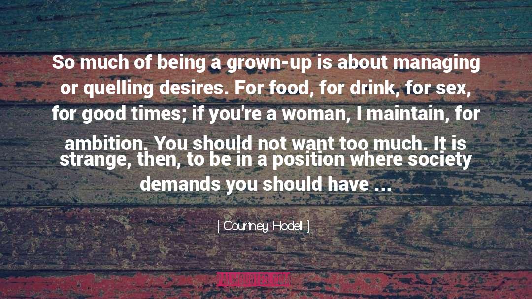 Free Woman quotes by Courtney Hodell