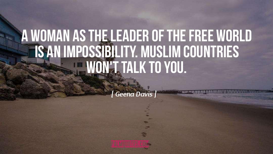 Free World quotes by Geena Davis