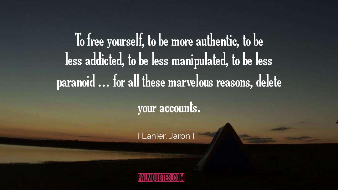 Free Yourself quotes by Lanier, Jaron