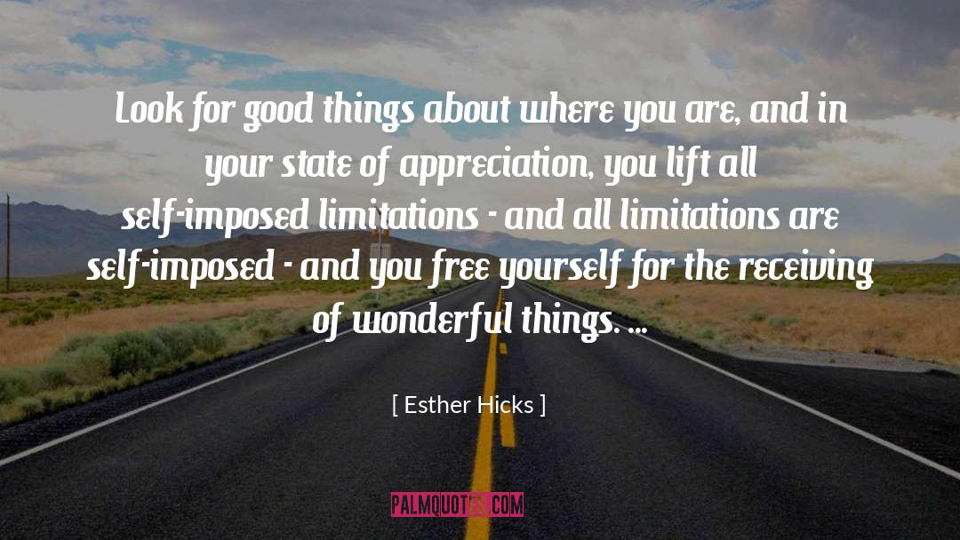 Free Yourself quotes by Esther Hicks