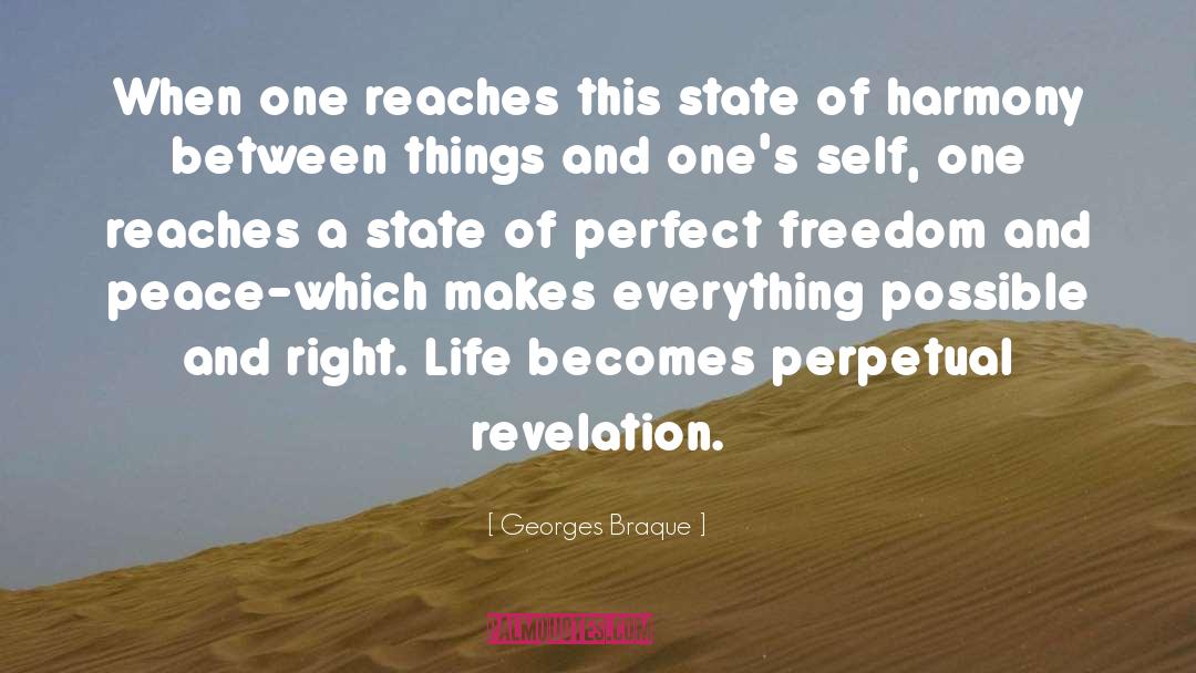 Freedom And Peace quotes by Georges Braque