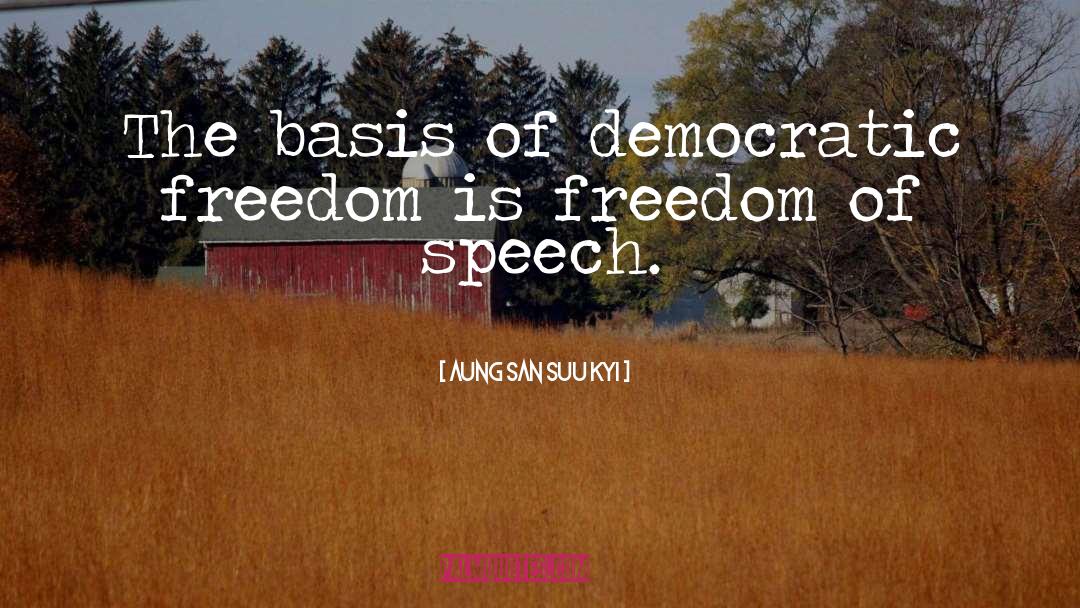 Freedom Definition quotes by Aung San Suu Kyi