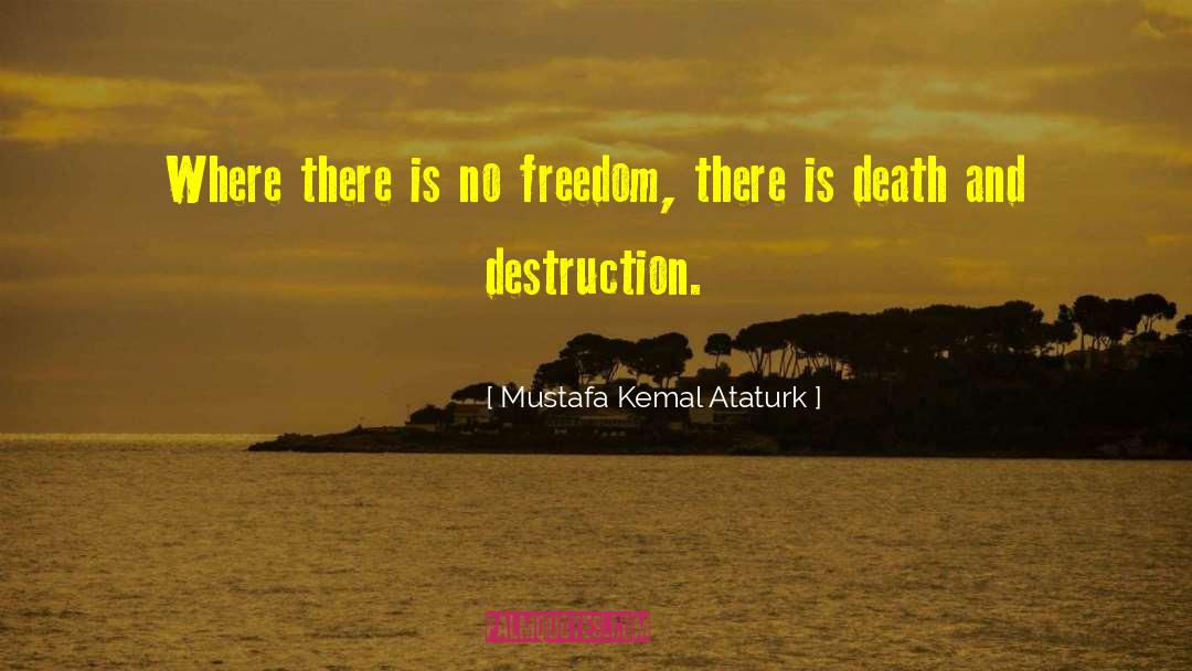 Freedom Definition quotes by Mustafa Kemal Ataturk