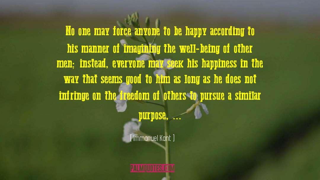 Freedom Happiness Paradise quotes by Immanuel Kant