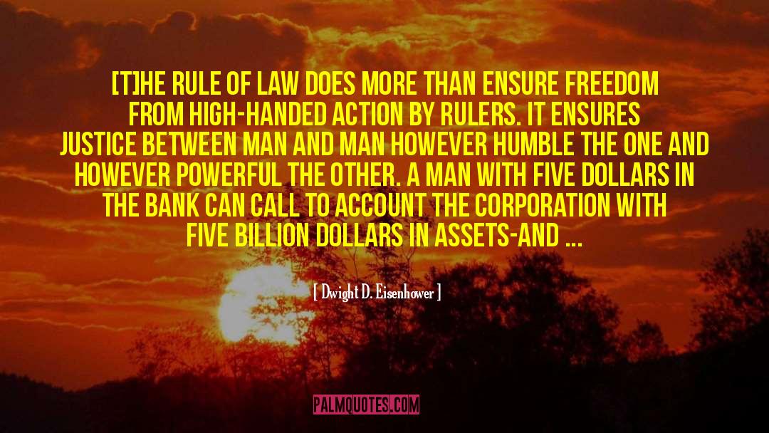 Freedom In Chains quotes by Dwight D. Eisenhower