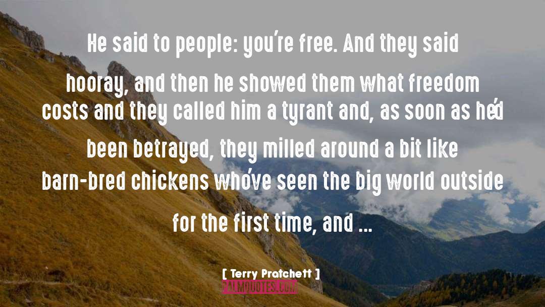 Freedom Life quotes by Terry Pratchett