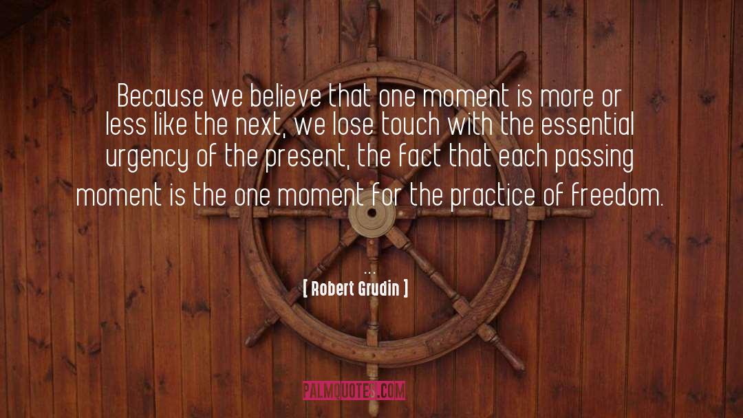 Freedom Life quotes by Robert Grudin