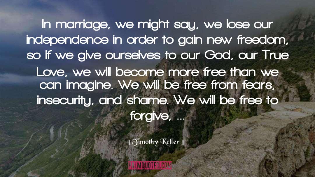 Freedom Matthews quotes by Timothy Keller