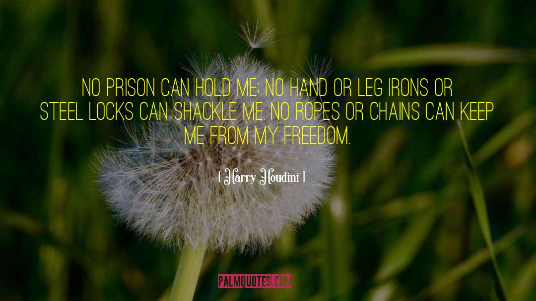 Freedom Matthews quotes by Harry Houdini