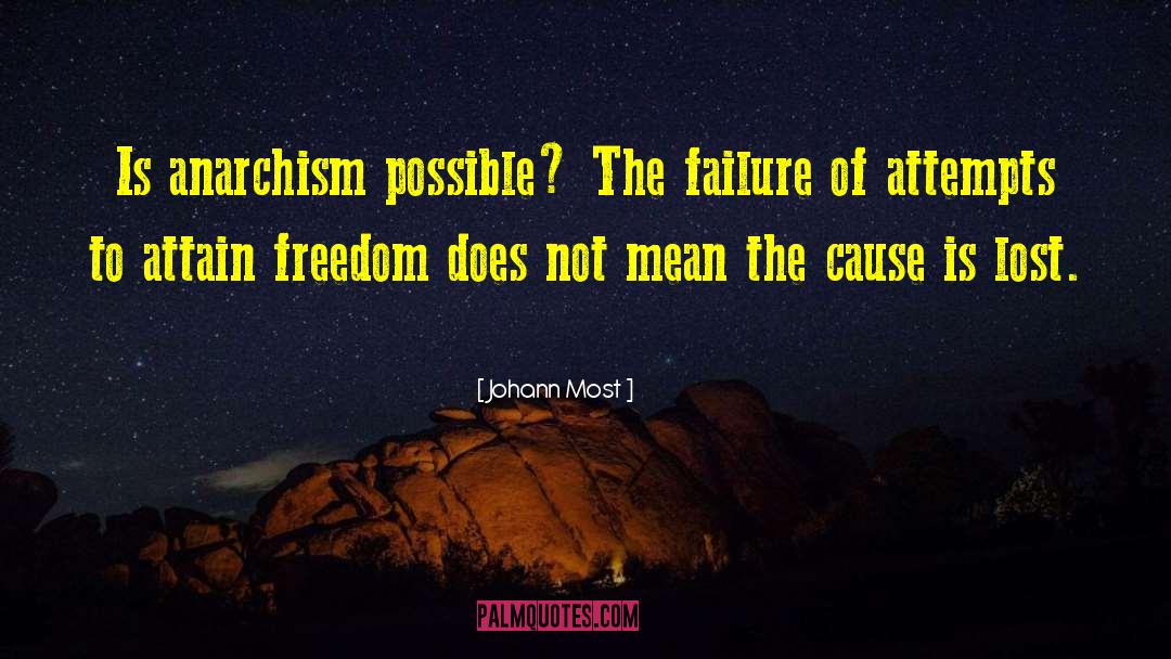 Freedom Movement quotes by Johann Most