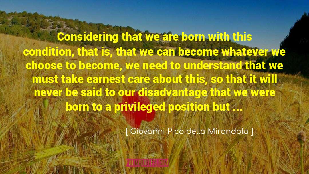 Freedom Of Choice quotes by Giovanni Pico Della Mirandola