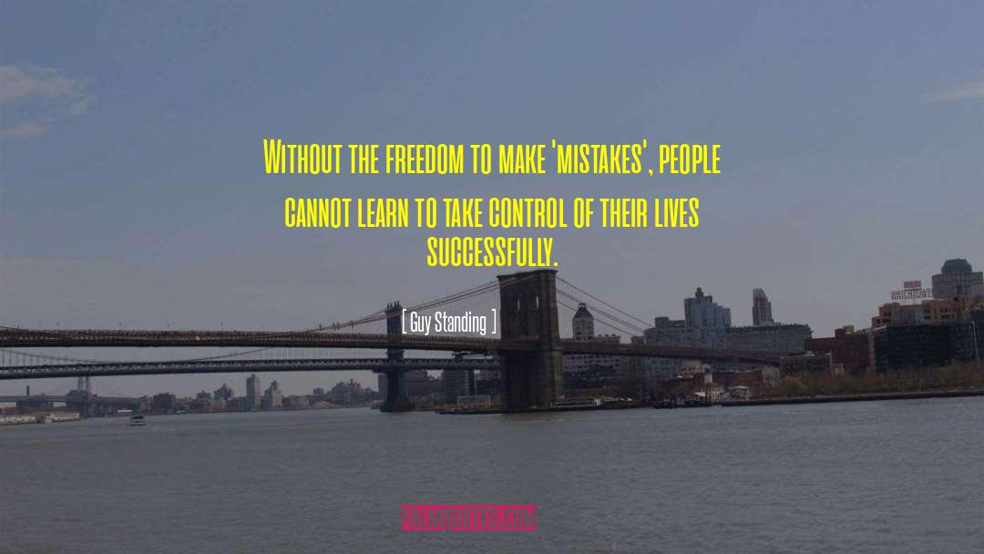 Freedom Of Choise quotes by Guy Standing