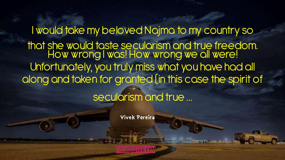 Freedom Of Conscience quotes by Vivek Pereira