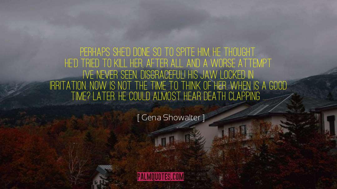 Freedom Of Death quotes by Gena Showalter