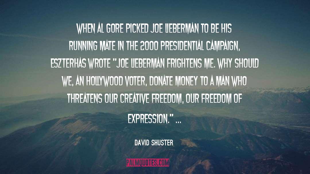 Freedom Of Expression quotes by David Shuster