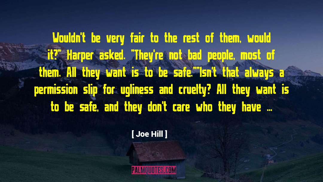 Freedom Of Thought quotes by Joe Hill