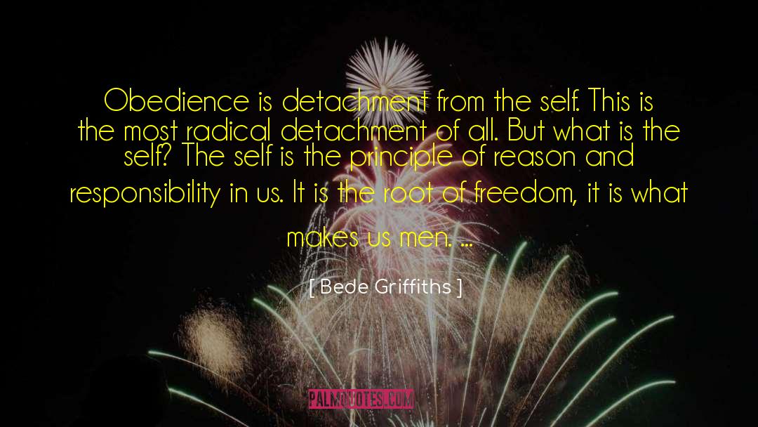 Freedom Of Time quotes by Bede Griffiths