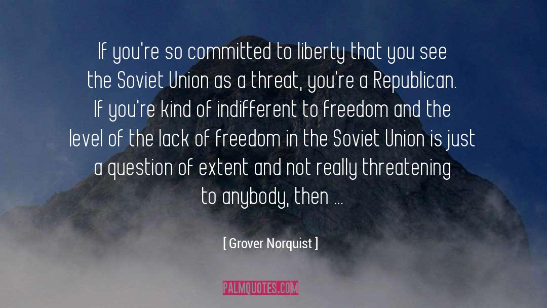 Freedom quotes by Grover Norquist
