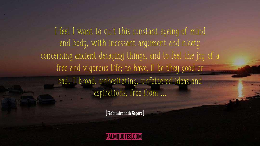 Freedom To Feel Joy quotes by Rabindranath Tagore